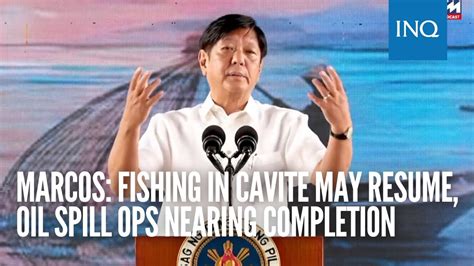 Marcos: Fishing in Cavite may resume .